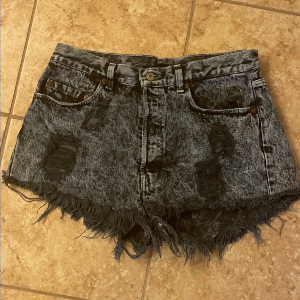Acid Wash Shorts